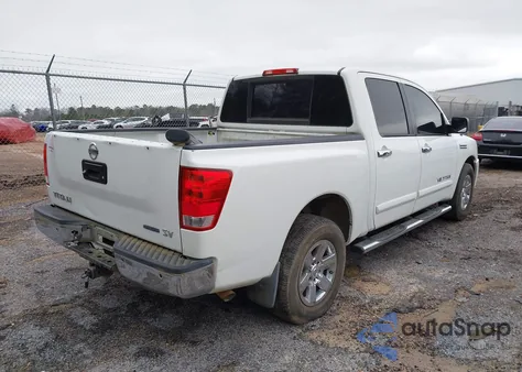 2014 Nissan Titan Sv из США, поврежденный, VIN 1N6BA0ED6EN503671